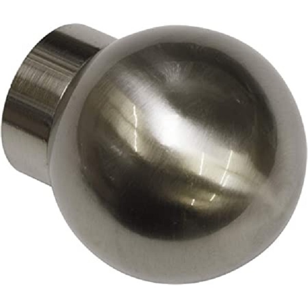 EMBOUT BOULE D20 NOIR BRILLANT