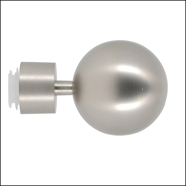 EMBOUT BOULE EASY FIX D28 CHROME MAT PREMIUM D28