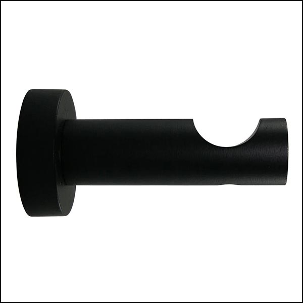 SUPPORT TIGE 80MM OUVERT D28 NOIR FSC 100%