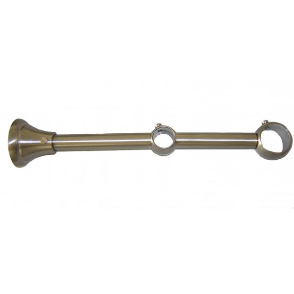 SUPPORT DOUBLE OEIL 85/150 A/M NICKEL
