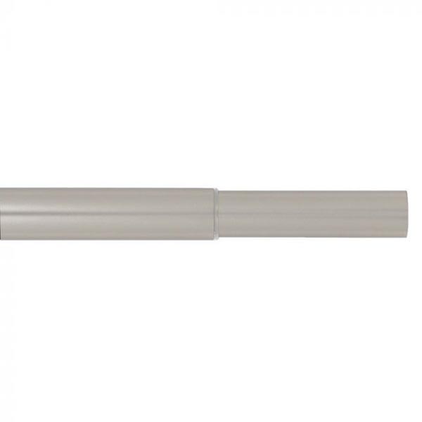 TRINGLE METAL D28 EXT 1M20-2M10 CHROME MAT