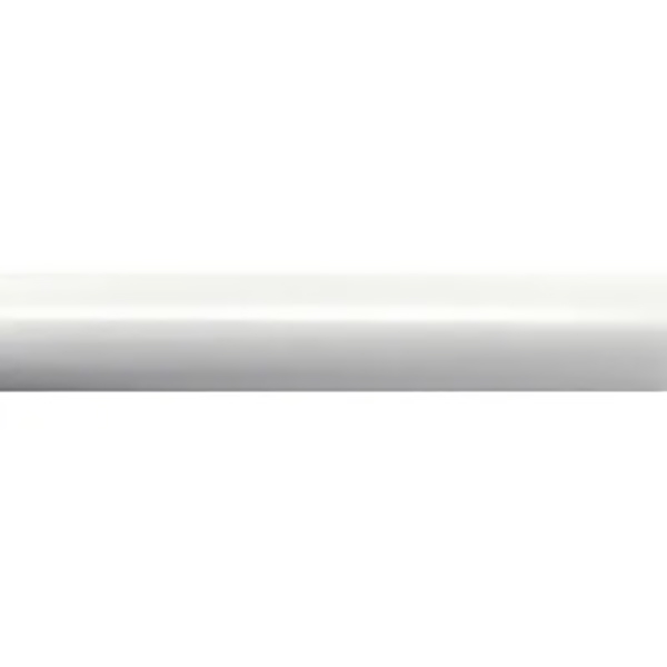 TRINGLE METAL D16 2M50 BLANC BRILLANT