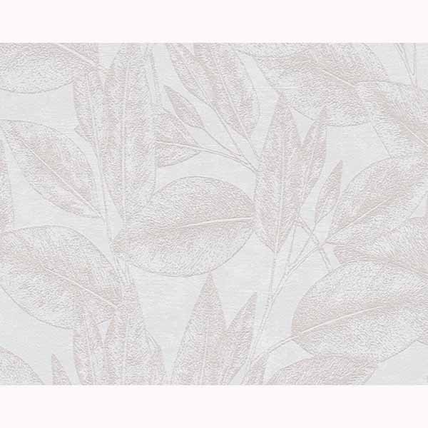 PAPIER PEINT EXP INTERIEUR SILVER LEAVES BEIGE
