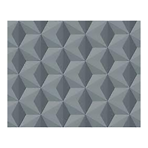 PAPIER PIENT EXP INTERIEUR MOTIF GEOM LIFE 3 ANTHRACITE NOIR