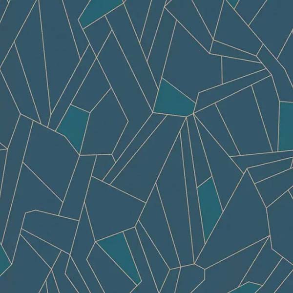 PAPIER PEINT PV INTERIEUR KALEIDO OCEAN &amp; OR