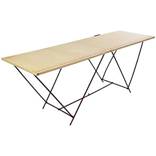 TABLE A TAPISSER PRO PIEDS METAL 8835500