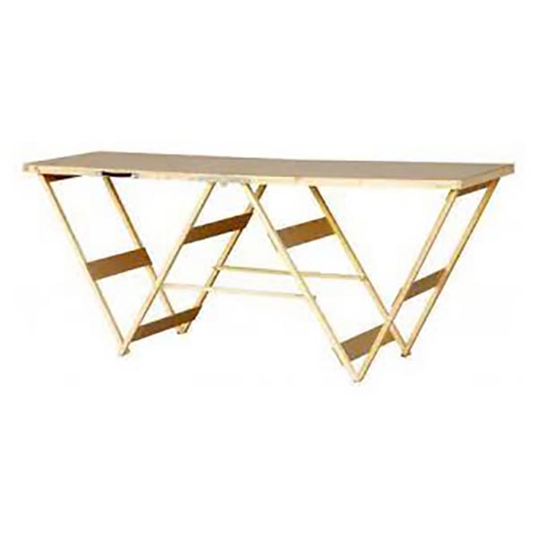 TABLE TAPISSER PRO PIEDS BOIS 2M*0,55 8835502