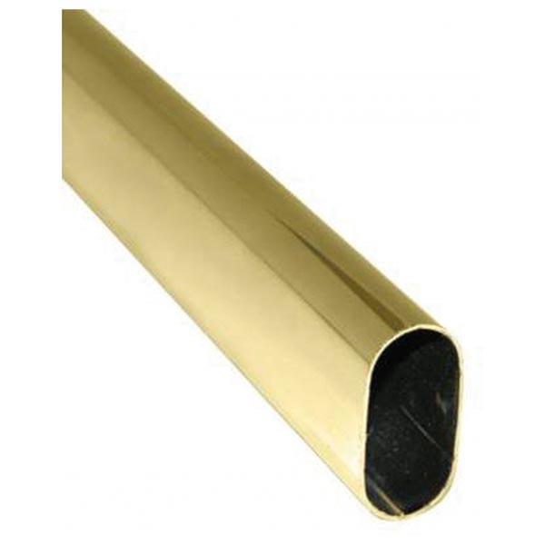 TUBE OVALE 30*15 LAIT LG 1,50M