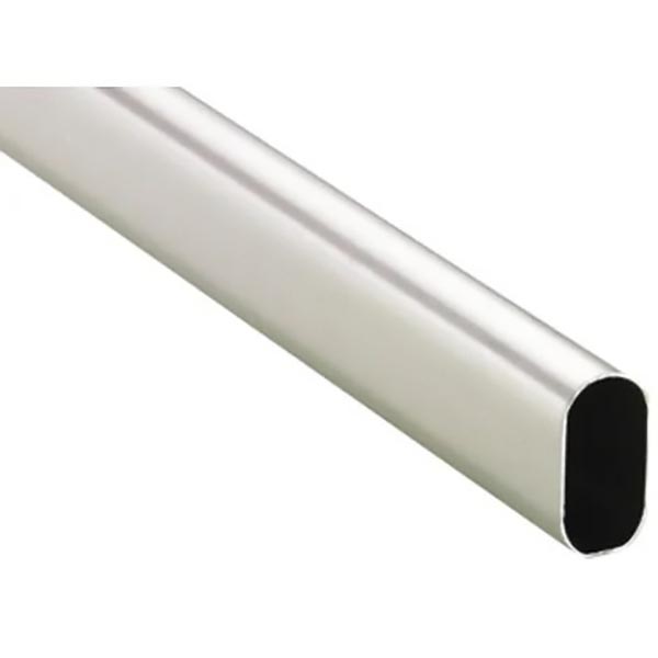 TUBE OVALE 30*15 A CHROM 1,50M