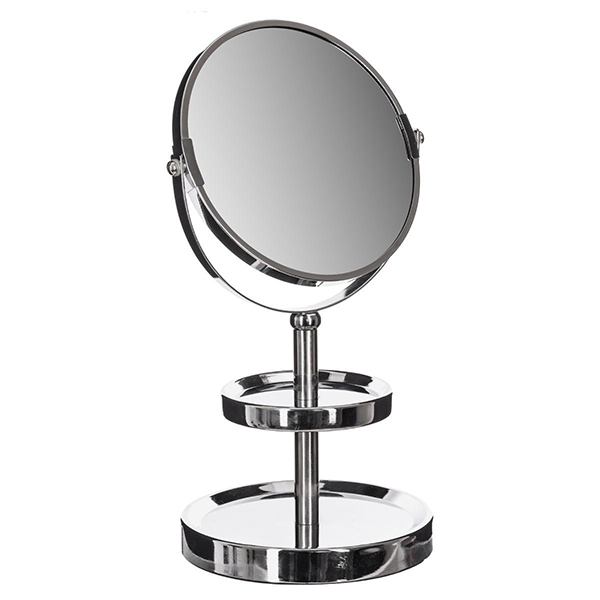 MIROIR 2 SOCLES CHROME