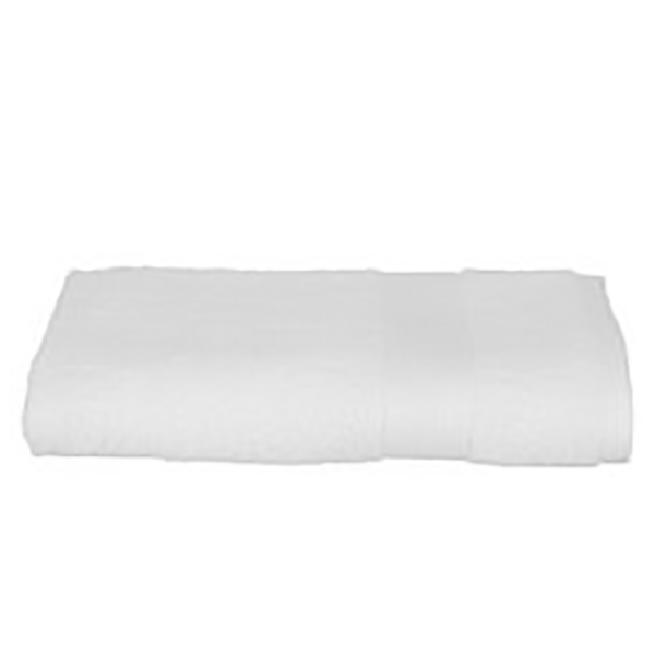 SERVIETTE 450GSM BLANCHE 50X90CM