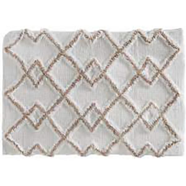 TAPIS COTON ETHNIQ 50X75 TAUPE