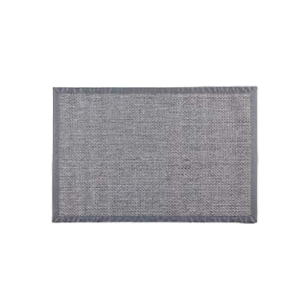 TAPIS VINYLE TRESSE CADRE1 SILVER 60X90