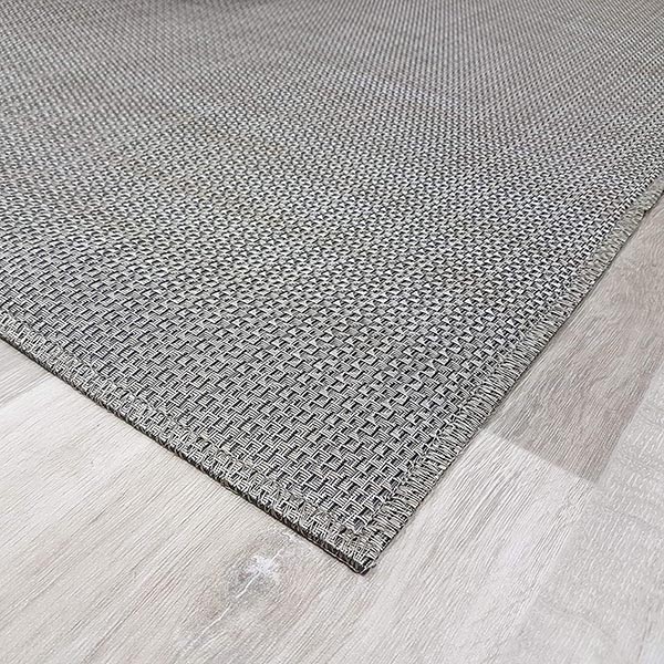 TAPIS VINYLE TRESSE CADRE1 SILVER 80X150