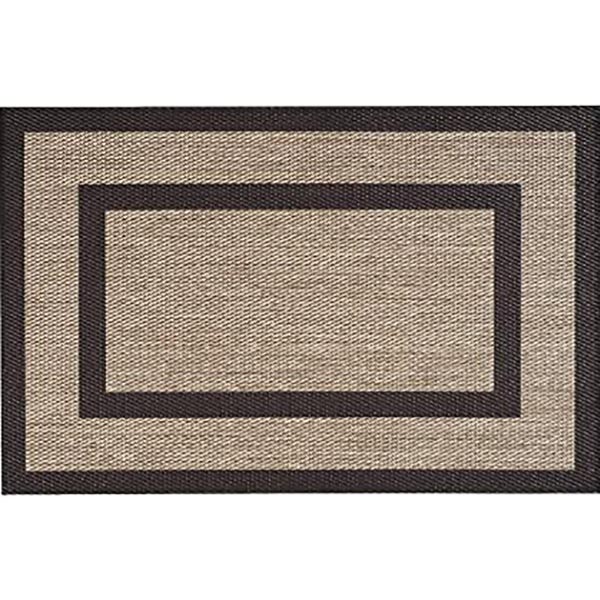 TAPIS VINYLE TRESSE CADRE2 GOLD 80X150