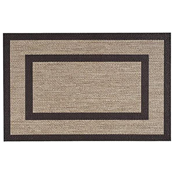 TAPIS VINYLE TRESSE CADRE2 GOLD 160X230