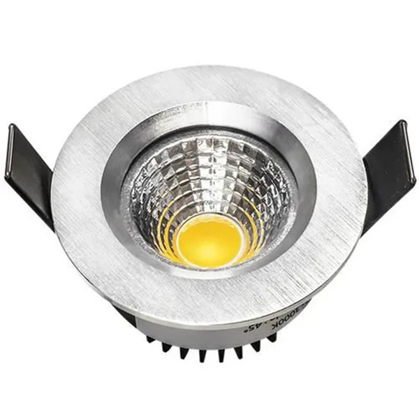 SPOT 1*8W COB 3000K 240V ALU RAL9005