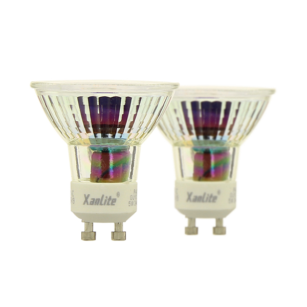 PACK 2 AMPOULES LED GU10 345LM 2700K 5W