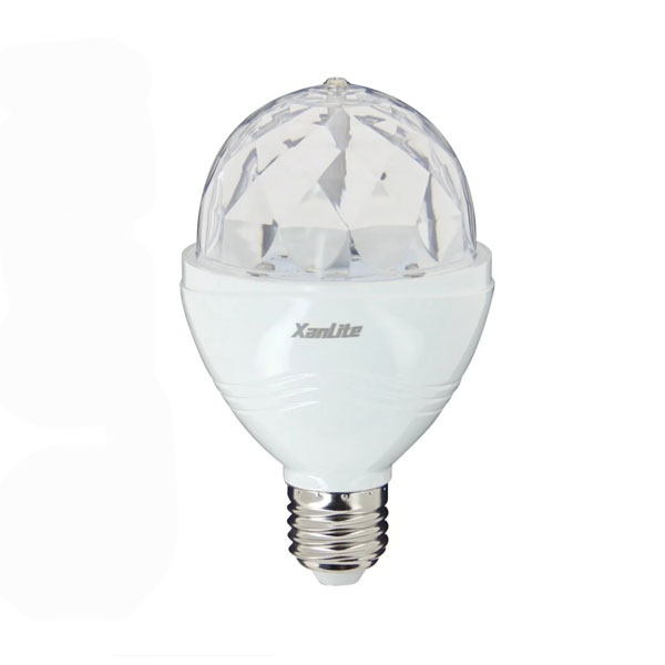 AMPOULE RVB MOTORISEE 120° / CULOT E27