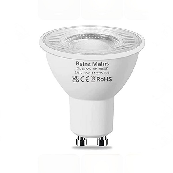 SPOT SUN DIMMABLE ET CCT AJUSTABLE GU10 400LM 1800-3000K