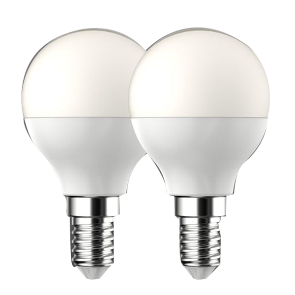 AMPOULE LED P45 OPAQUE SMD E27 470LM 2700K 5,3W
