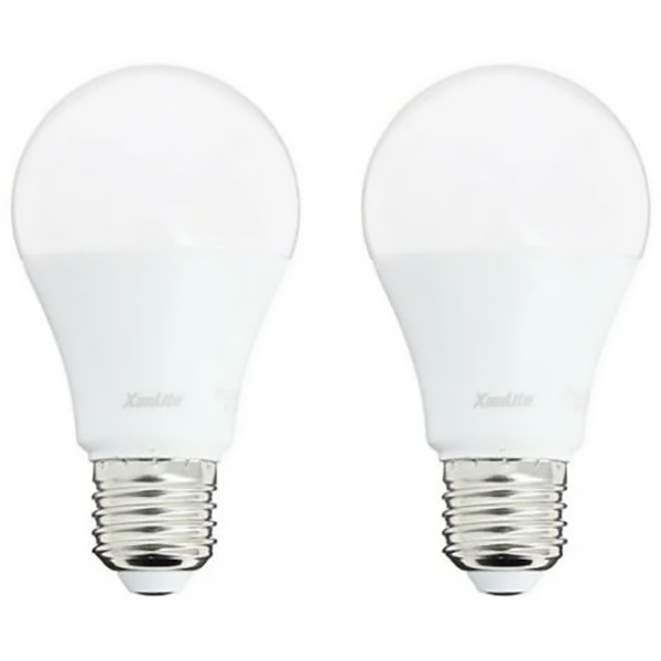PACK 2 AMPOULES LED A60 OPAQUES E27 1521LM 2700K 11W