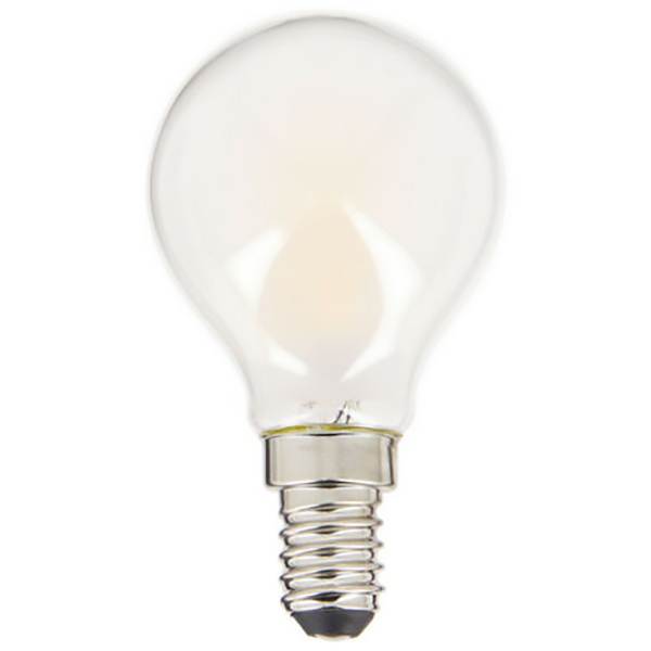 AMPOULE FILAMENT LED P45 470LM E14 2700K OPAQUE DIMMABLE