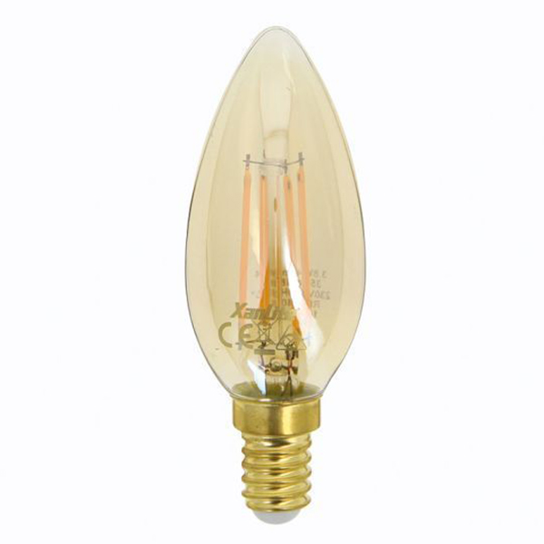 AMPOULE FLAMME VINTAGE E14 4W 320 340LM 1800K