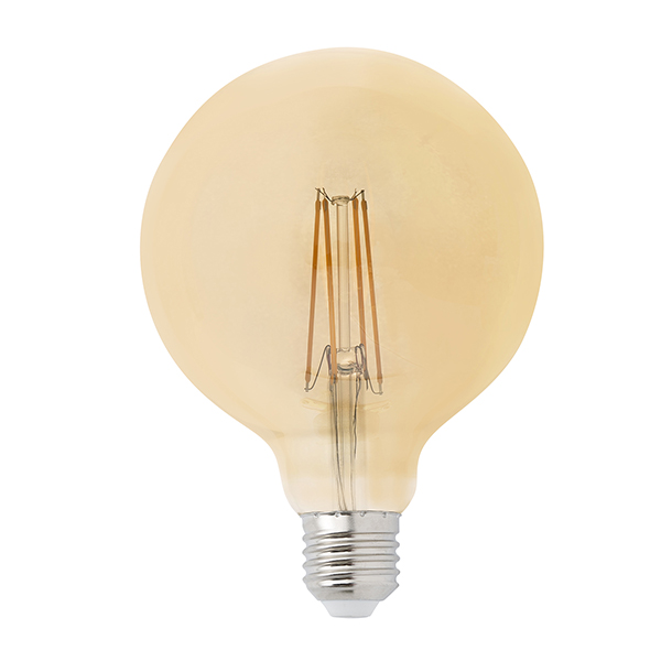AMPOULE G125 VINTAGE FILAMENT 4W E27 320 400LM 1800K