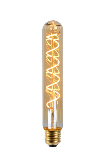 AMPOULE LED FILAMENT SPIRALE AMBRE 1800K T32 125MM E27
