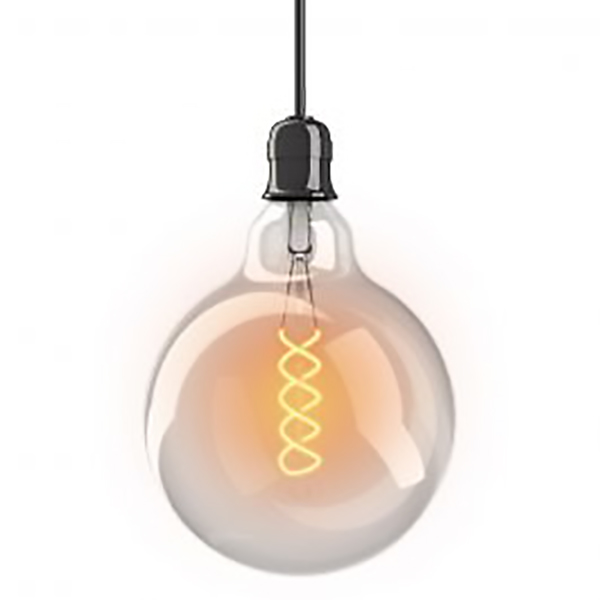 AMPOULE LED FILAMENT DECO SPIRAL MEDIUM GIANT G150 1800K