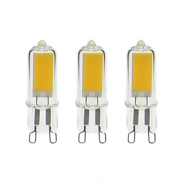 PACK 3 CAPSULES 200 LM 20W G9 2700K