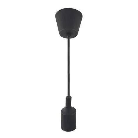 SUSPENSION E27 60W MAX IP20 - METAL NOIR