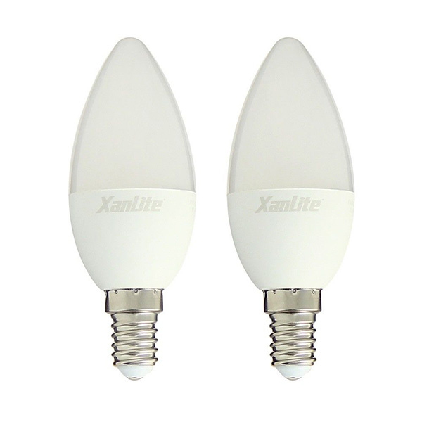 LOT DE 2 AMPOULES LED FLAMMES