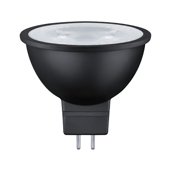 AMPOULE LED GU5,3 445LM 2700K 36° 6,5W NOIR DEPOLI GRADABLE