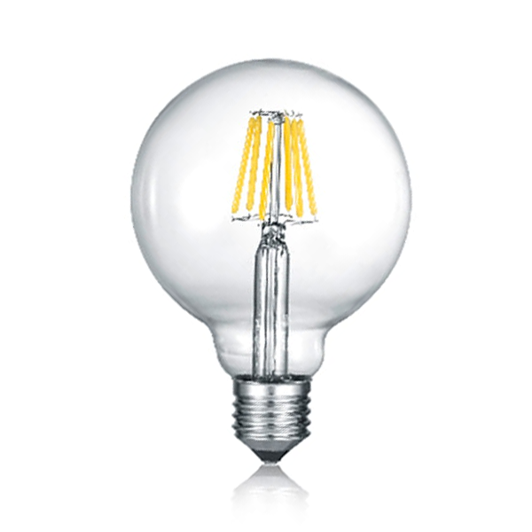 AMPOULE TRIO E27 FILAMENT 6W/ 810LM 2700K SWITCH-DIM 1 X A125 BALL CLEAR