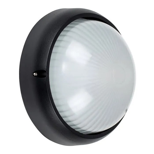 APPLIQUE MURALE ALU EXTERIEUR AVEC DIFFUSEUR E27