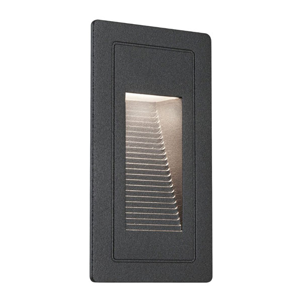 APPLIQUE MURALE ENCASTRE 2W IP65 3000K