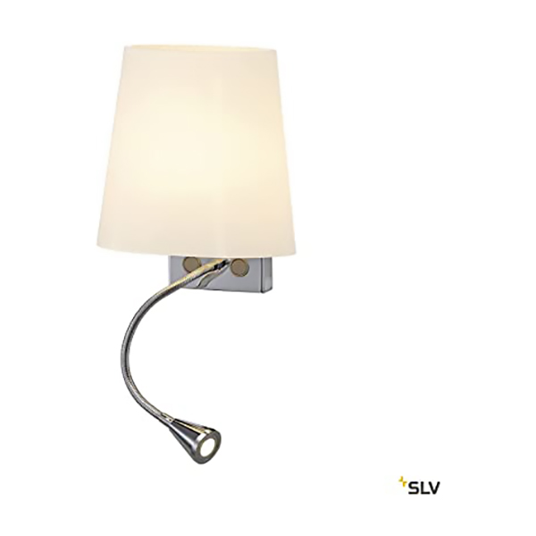 APPLIQUE TRIO HOTEL EXCL. 1 X E14, MAX. 40W + INCL. 1X3,1W/OSRAM-LED/3000K/310LM W:20CM, H:23,5CM,EXT:34,5CM