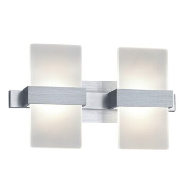 APPLIQUE TRIO PLATON INCL. 2 X SMD, 4,3W, 3000K, 430LM W:30CM, H:18CM,