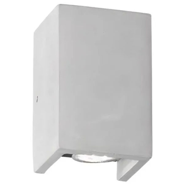 APPLIQUE TRIO CUBE EXCL. 2 X GU10, MAX. 35W 10X10CM, H:15CM