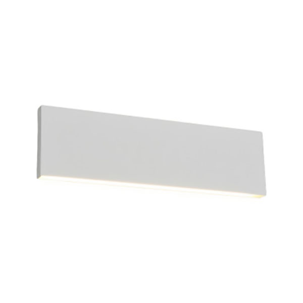 APPLIQUE TRIO CONCHA BLANC INCL. 2 X 6W LED 3000K 2 X 600LM