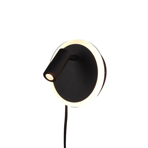 APPLIQUE TRIO JORDAN INCL. 1X5W + 1X2W LED 3000K 550LM+200LM