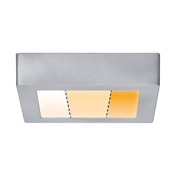 PLAFONNIER LED MP CARPO 10,2W 170X170 CHROME MAT DIMMABLE