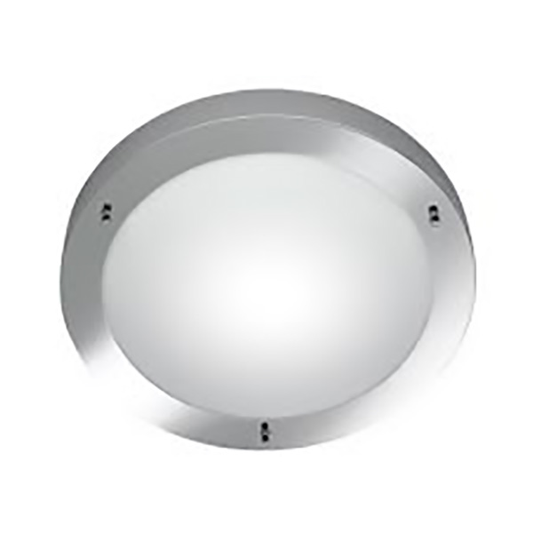 PLAFONNIER TRIO CONDUS EXCL. 1xE27, MAX.60W H:8cm, D:31,5cm Chrome
