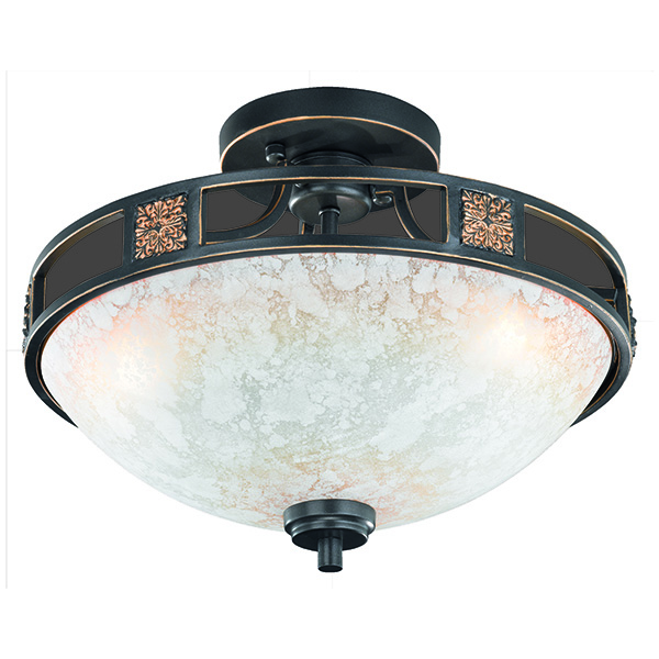 PLAFONNIER TRIO QUINTA EXCL. 3 X E27, MAX. 60W H:32CM, D:42CM,