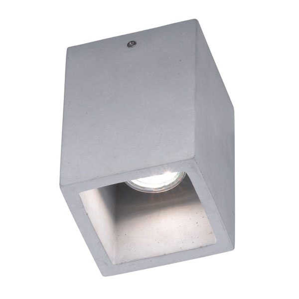 PLAFONNIER TRIO CUBE EXCL. 1 X GU10, MAX. 35W 10X10CM, H:15CM