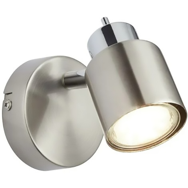LAMPE MURALE CHROME GU10
