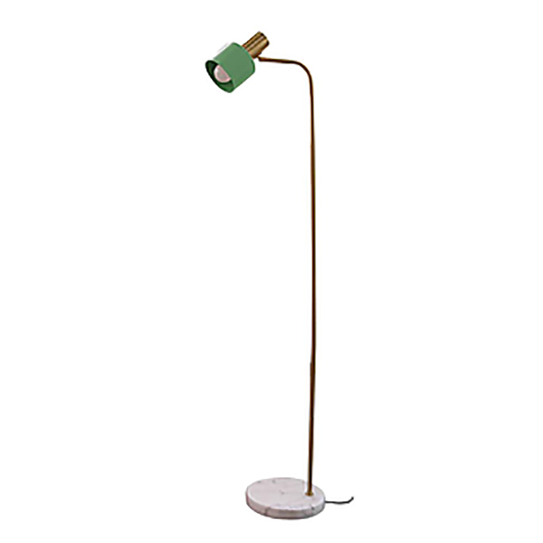 LAMPADAIRE E27 VERT OR-DELTA LIGHTING