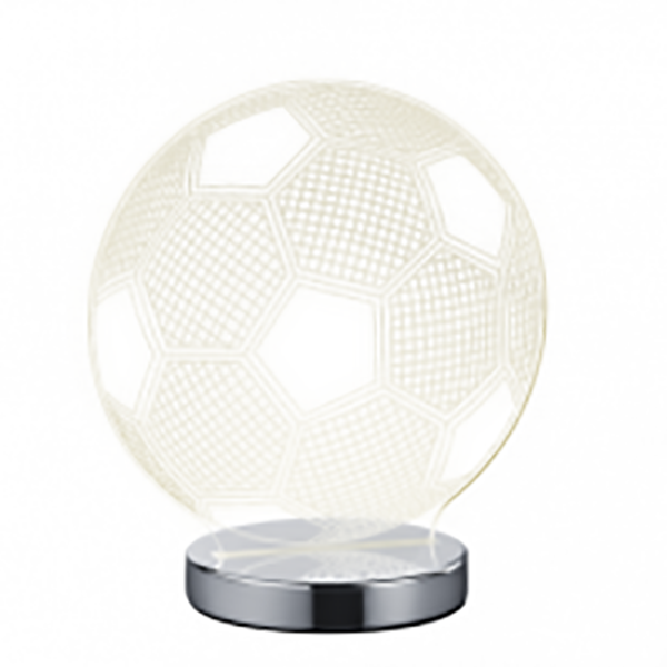 LAMPE DE TABLE REALITY BALL INCL. 1 X SMD, 7W, 3000+4000+6500K, 400LM H:20CM